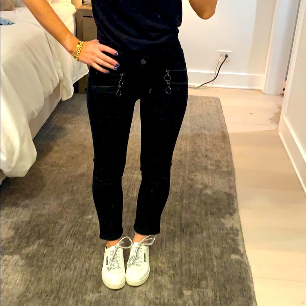 Paige Denim with front zippers